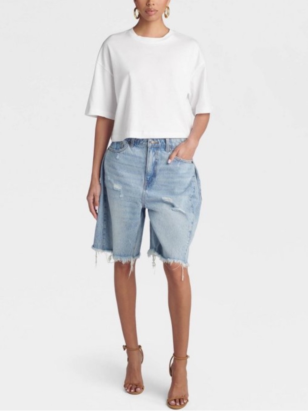 KBB BY KAHLANA THE DISTRESSED RACHEL SHORTS